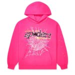 Magenta Sp5der Hoodie Pink