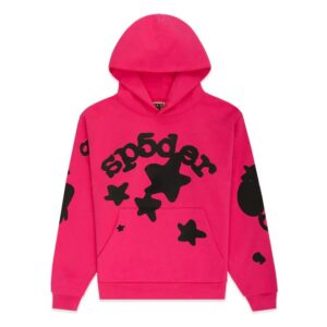 Pink Beluga Sp5der Hoodie