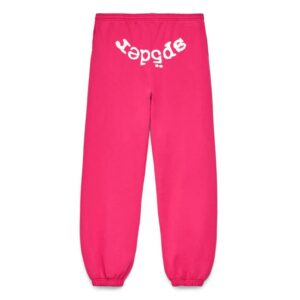 Sp5der Pink Web V2 Sweatpant