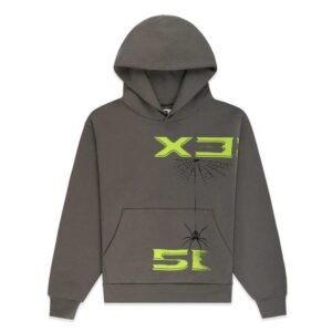 Sp5der 5EX Hoodie Grey