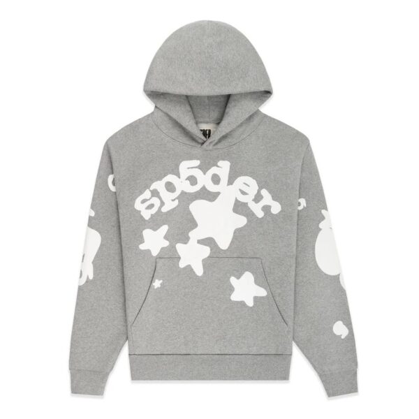 Sp5der Beluga Hoodie Grey
