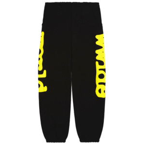 Sp5der Black Beluga Sweatpants
