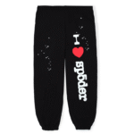 Sp5der Black Heart Sweatpants