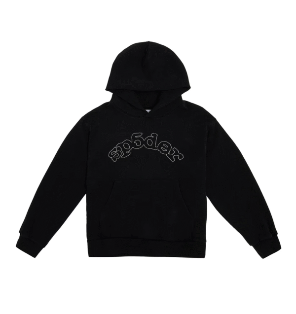 Sp5der Black OG Hoodie