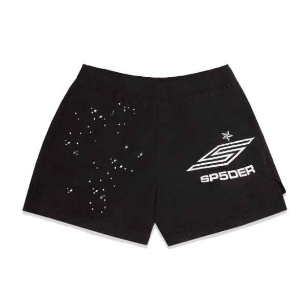 Sp5der Black Pro Double Layer Short