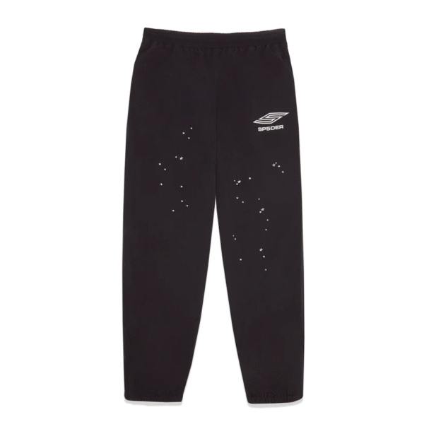 Sp5der Black Pro Wind Sweatpant