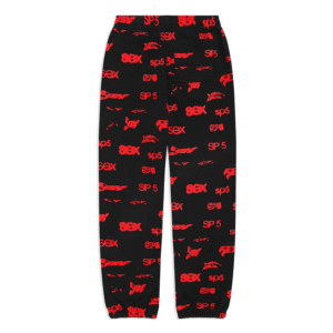 Sp5der Black Sex Aop Sweatpant