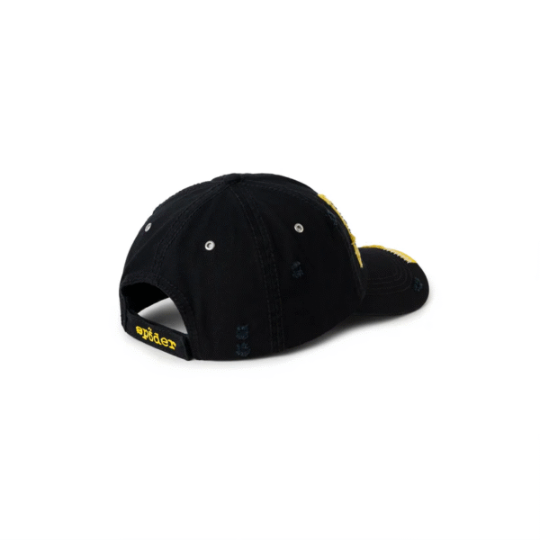 Sp5der Black T&F 6-Panel Hat
