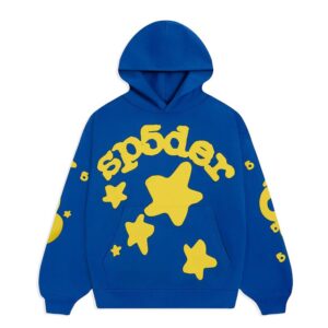 Sp5der Blue Beluga Hoodie