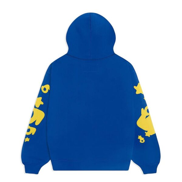 Sp5der Blue Beluga Hoodie