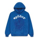 Sp5der Blue OG Web Hoodie