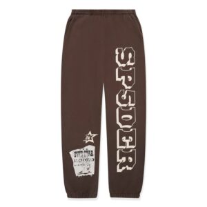 Sp5der Brown 5Star Rodeo Sweatpant
