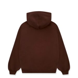 Sp5der Brown OG Web Hoodie