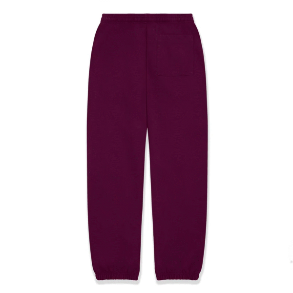 Sp5der Burgundy Nocturnal Highway Sweatpant