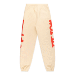Sp5der Cream Beluga Sweatpant