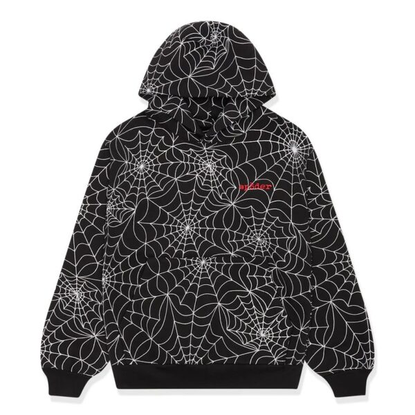 Sp5der Embroidered Aop Hoodie