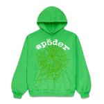 Sp5der Green Web V2 Hoodie