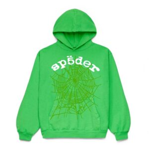 Sp5der Green Web V2 Hoodie