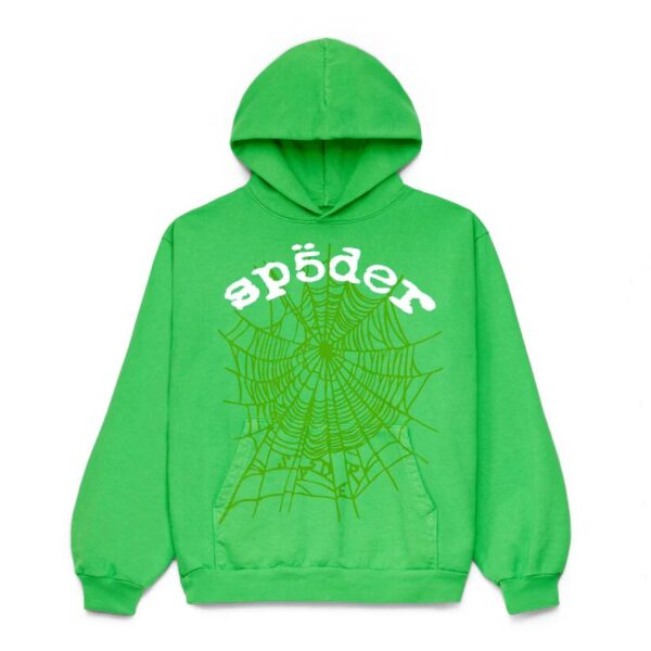 Sp5der Green Web V2 Hoodie
