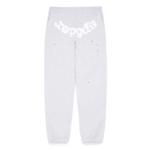 Sp5der Heather Grey Web Sweatpants