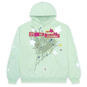 Sp5der Lime Hoodie