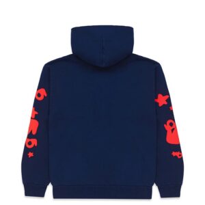 Sp5der Navy Beluga Hoodie