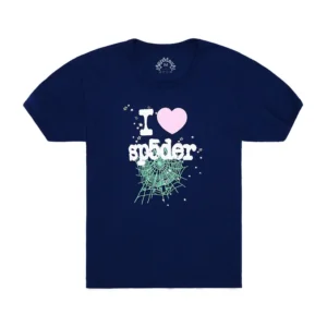 Sp5der Navy Souvenir Baby TEE