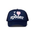 Sp5der Navy Souvenir Trucker Hat