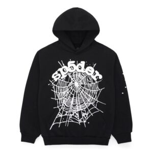 Sp5der OG Web Black Hoodie
