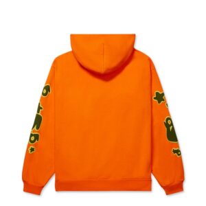 Sp5der Orange Beluga Hoodie
