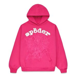Sp5der Pink Hoodie