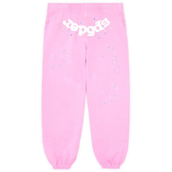 Sp5der Pink Web Sweatpant