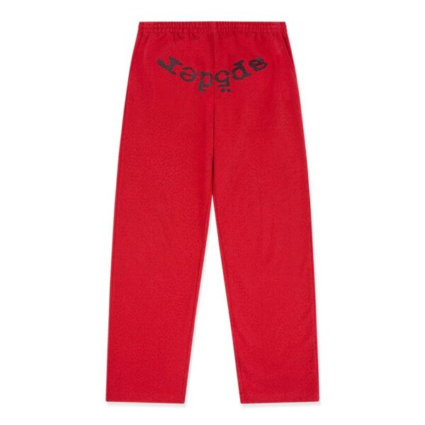 Sp5der Products Red Sweatpant