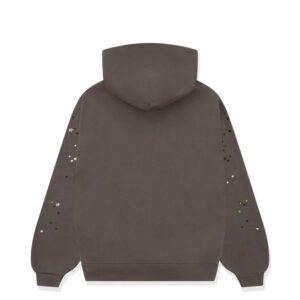 Sp5der Punk V2 Hoodie Slate Grey