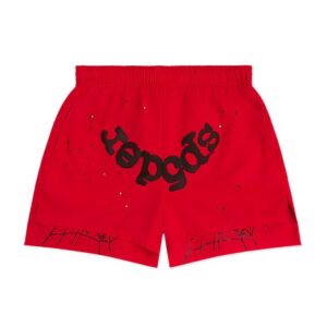 Sp5der Red Double Layer Short