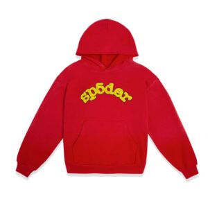Sp5der Red OG Hoodie