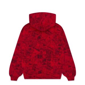 Sp5der Red OG Tree Camo Hoodie - Back