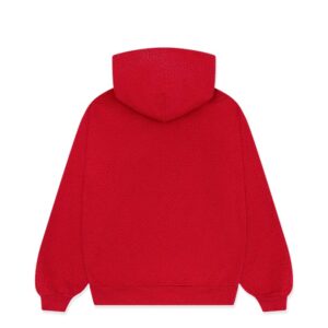 Sp5der VVS Hoodie Red - Back