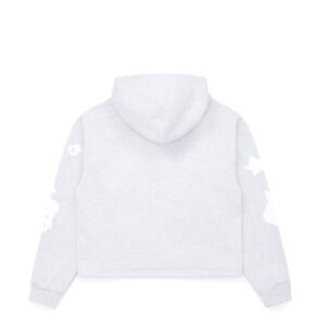 Sp5der Womens Cropped Beluga Hoodie
