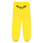 Sp5der Yellow Web V2 Sweatpant
