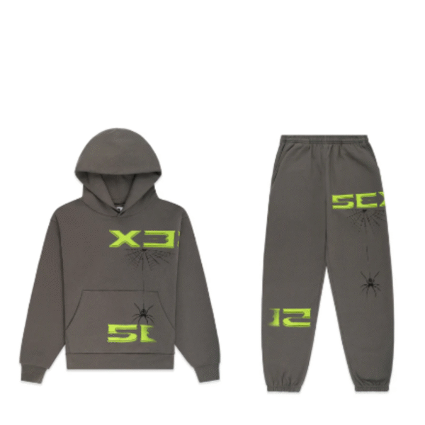 Sp5der Dark Grey 5ex Tracksuit